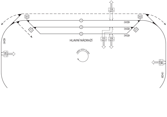 Sch�ma hlavn�ho n�dra�� &bdquo;mal�ho okruhu&rdquo;