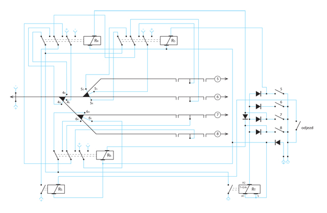 Elektrick� zapojen� skryt�ho n�dra�� &bdquo;mal�ho okruhu&rdquo;