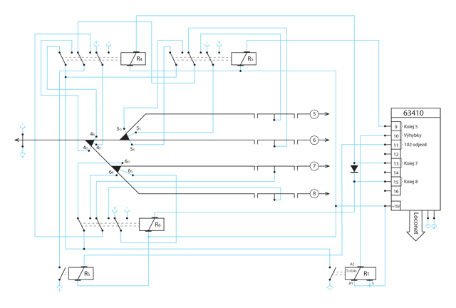 Elektrick� zapojen� skryt�ho n�dra�� &bdquo;mal�ho okruhu&rdquo;