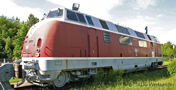 [Lokomotivy] &rarr;&nbsp;[Motorov�]&nbsp;&rarr;&nbsp;[V 200]&nbsp;&rarr;&nbsp;02507 E: dieselov� lokomotiva „Museum Speyer“