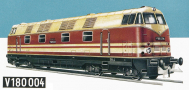 [Lokomotivy] &rarr;&nbsp;[Motorov�]&nbsp;&rarr;&nbsp;[V 180 (BR 118)]&nbsp;&rarr;&nbsp;545/750: dieselov� lokomotiva �erven�-kr�mov� se dv�ma prou�ky a s �ern�m pojezdem