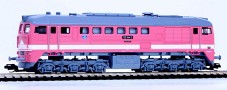 [Lokomotivy] &rarr;&nbsp;[Motorov�]&nbsp;&rarr;&nbsp;[BR 120]&nbsp;&rarr;&nbsp;500854: �erven� s b�l�m pruhem a �edou st�echou