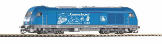 [Lokomotivy] &rarr;&nbsp;[Motorov�]&nbsp;&rarr;&nbsp;[ER 20 Herkules]&nbsp;&rarr;&nbsp;47594: dieselov� lokomotiva modr� s �ed�m r�mem a pojezdem „Rasender Roland“