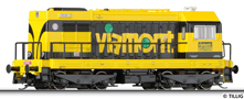[Lokomotivy] &rarr;&nbsp;[Motorov�]&nbsp;&rarr;&nbsp;[BR 107]&nbsp;&rarr;&nbsp;04622: dieselov� lokomotiva �lut�-�ern� v barevn�m schematu „Viamont“