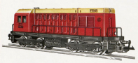 [Lokomotivy] &rarr;&nbsp;[Motorov�]&nbsp;&rarr;&nbsp;[BR 107]&nbsp;&rarr;&nbsp;2620: dieselov� lokomotiva �erven� s kr�movou st�echou a �ern�m pojezdem