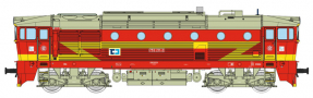[Lokomotivy] &rarr;&nbsp;[Motorov�]&nbsp;&rarr;&nbsp;[T478.3 &bdquo;Brejlovec&rdquo;]&nbsp;&rarr;&nbsp;33341: dieselov� lokomotiva �erven� se �lut�m bleskem „B��A“