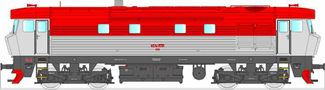 [Lokomotivy] &rarr;&nbsp;[Motorov�]&nbsp;&rarr;&nbsp;[T478.1 &bdquo;Bardotka&rdquo;]&nbsp;&rarr;&nbsp;33415: dieselov� lokomotiva �erven�-sv�tle �ed�