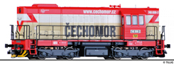 [Lokomotivy] &rarr;&nbsp;[Motorov�]&nbsp;&rarr;&nbsp;[T466.2/T448.0]&nbsp;&rarr;&nbsp;02758: dieselov� lokomotiva s reklamou „�ECHOMOR“