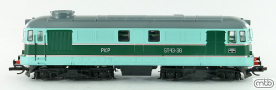 [Lokomotivy] &rarr;&nbsp;[Motorov�]&nbsp;&rarr;&nbsp;[ST43]&nbsp;&rarr;&nbsp;PKP-ST43-38: dieselov� lokomotiva zelen� s �edou st�echou