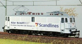 [Lokomotivy] &rarr;&nbsp;[Elektrick�]&nbsp;&rarr;&nbsp;[BR 242]&nbsp;&rarr;&nbsp;31760: elektrick� lokomotiva b�l� s �ern�mi podvozky „Scandlines“