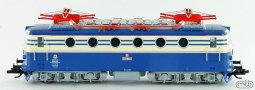 [Lokomotivy] &rarr;&nbsp;[Elektrick�]&nbsp;&rarr;&nbsp;[E499.0]&nbsp;&rarr;&nbsp;CSD-E499-005: elektrick� lokomotiva v n�t�ru modr�-slonov� kost