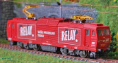 [Lokomotivy] &rarr;&nbsp;[Elektrick�]&nbsp;&rarr;&nbsp;[162/163 a 362/363]&nbsp;&rarr;&nbsp;941.08: �erven� s reklamou &Prime;RELAY&Prime;