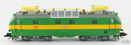 [Lokomotivy] &rarr;&nbsp;[Elektrick�]&nbsp;&rarr;&nbsp;[150/151]&nbsp;&rarr;&nbsp;CSD-150-010: elektrick� lokomotiva zelen� se �lut�m v�stra�n�m pruhem