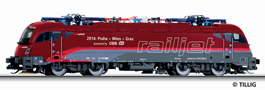 [Lokomotivy] &rarr;&nbsp;[Elektrick�]&nbsp;&rarr;&nbsp;[BR 183]&nbsp;&rarr;&nbsp;04961 E: elektrick� lokomotiva Railjet v barevn�m schematu „Spirit of Praha“