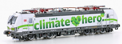 [Lokomotivy] &rarr;&nbsp;[Elektrick�]&nbsp;&rarr;&nbsp;[BR 193 VECTRON]&nbsp;&rarr;&nbsp;502432: elektrick� lokomotiva b�l�-�ed� s reklamn�m potiskem „I am a Climate Hero“