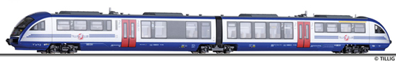 [Lokomotivy] &rarr;&nbsp;[Motorov� vozy a jednotky]&nbsp;&rarr;&nbsp;[BR 642 Desiro]&nbsp;&rarr;&nbsp;04882 E: motorov� jednotka v barevn�m schematu „„TILLIG-TT-Club““
