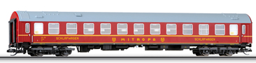 [Osobn� vozy] &rarr;&nbsp;[Rychl�kov�]&nbsp;&rarr;&nbsp;[typ Y]&nbsp;&rarr;&nbsp;01605: l��kov� v�z �erven� s �edou st�echou „MITROPA“