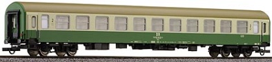 [Osobn� vozy] &rarr;&nbsp;[Rychl�kov�]&nbsp;&rarr;&nbsp;[typ Halberstadt]&nbsp;&rarr;&nbsp;210154: zelen�-slonov� kost s rezav� hn�dou st�echou l��kov� v�z 2. t�.
