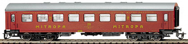 [Osobn� vozy] &rarr;&nbsp;[Sp�n� a osobn�]&nbsp;&rarr;&nbsp;[4-os� rekonstruovan�]&nbsp;&rarr;&nbsp;13750: j�deln� v�z �erven� s �edou st�echou „MITROPA“