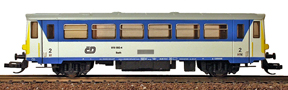 [Osobn� vozy] &rarr;&nbsp;[Sp�n� a osobn�]&nbsp;&rarr;&nbsp;[2-os� Btax (010)]&nbsp;&rarr;&nbsp;M1120: p��v�sn� v�z modr�-b�l� s �edou st�echou 2. t�.