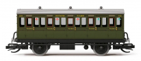 [Osobn� vozy] &rarr;&nbsp;[Ostatn� - ostrovn�]&nbsp;&rarr;&nbsp;TT4052: osobn� v�z tmav� zelen� se sv�tle �edou st�echou „Third Class Coach“