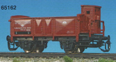 [N�kladn� vozy] &rarr;&nbsp;[Otev�en�]&nbsp;&rarr;&nbsp;[2-os� O]&nbsp;&rarr;&nbsp;65162: otev�en� n�kladn� v�z �ervenohn�d� s �ern�m pojezdem a s brzda�skou budkou