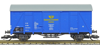 [N�kladn� vozy] &rarr;&nbsp;[Kryt�]&nbsp;&rarr;&nbsp;[2-os� Ztr (Glm)]&nbsp;&rarr;&nbsp;3032: kryt� n�kladn� v�z modr� s �edou st�echou „�eskoslovensk� po�ta - Praha”