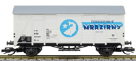 [N�kladn� vozy] &rarr;&nbsp;[Kryt�]&nbsp;&rarr;&nbsp;[2-os� Ztr (Glm)]&nbsp;&rarr;&nbsp;D3012: kryt� n�kladn� v�z b�l� s �edou st�echou „�eskoslovensk� mraz�rny”, logo ryba