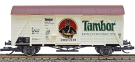 [N�kladn� vozy] &rarr;&nbsp;[Kryt�]&nbsp;&rarr;&nbsp;[2-os� Ztr (Glm)]&nbsp;&rarr;&nbsp;3067: kryt� n�kladn� v�z b�l� s logem „Tambor - Kr�lov�dvorsk� pivo“