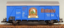 [N�kladn� vozy] &rarr;&nbsp;[Kryt�]&nbsp;&rarr;&nbsp;[2-os� Ztr (Glm)]&nbsp;&rarr;&nbsp;M2006: kryt� n�kladn� v�z modr� se st��b�itou st�echou „Krakono� - Siln� pivo 14“