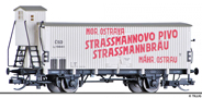 [N�kladn� vozy] &rarr;&nbsp;[Kryt�]&nbsp;&rarr;&nbsp;[2-os� s n�zkou st�echou]&nbsp;&rarr;&nbsp;17392: chladic� v�z b�l� s �edou st�echou „Strassmannbr�u M�hrisch Ostrau“