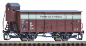 [N�kladn� vozy] &rarr;&nbsp;[Kryt�]&nbsp;&rarr;&nbsp;[2-os� s n�zkou st�echou]&nbsp;&rarr;&nbsp;47762: kryt� n�kladn� v�z �ervenohn�d� s �edou st�echou a s brzda�skou budkou „Plaste aus Schkopau“
