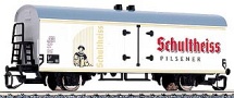 [N�kladn� vozy] &rarr;&nbsp;[Kryt�]&nbsp;&rarr;&nbsp;[2-os� chladic�, pivn� a reklamn�]&nbsp;&rarr;&nbsp;14351: n�kladn� chlad�c� v�z b�l� s �edou st�echou „Schultheiss“