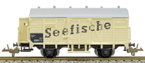 [N�kladn� vozy] &rarr;&nbsp;[Kryt�]&nbsp;&rarr;&nbsp;[2-os� s vy��� st�echou]&nbsp;&rarr;&nbsp;159/489: n�kladn� chlad�c� v�z kr�mov� s �edou st�echou a brzda�skou budkou „Seefische“