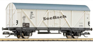 [N�kladn� vozy] &rarr;&nbsp;[Kryt�]&nbsp;&rarr;&nbsp;[2-os� chladic� Berlin]&nbsp;&rarr;&nbsp;501143: b�l� s �edou st�echou pro p�epravu ryb s n�pisem „Seefische”
