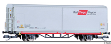 [N�kladn� vozy] &rarr;&nbsp;[Kryt�]&nbsp;&rarr;&nbsp;[2-os� s posuvn�mi bo�nicemi]&nbsp;&rarr;&nbsp;14841: n�kladn� v�z s posuvn�mi bo�nicemi b�l� s logem „RailCargoAustria“