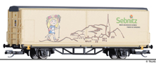 [N�kladn� vozy] &rarr;&nbsp;[Kryt�]&nbsp;&rarr;&nbsp;[2-os� s posuvn�mi bo�nicemi]&nbsp;&rarr;&nbsp;502121: kryt� n�kladn� v�z s posuvn�mi bo�nicemi a s reklamn�m potiskem „TILLIG/Sebnitz“