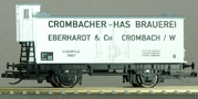 [N�kladn� vozy] &rarr;&nbsp;[Kryt�]&nbsp;&rarr;&nbsp;[2-os� chladic�]&nbsp;&rarr;&nbsp;4794: b�l� s �edou st�echou a brzda�skou budkou „Crombacher-Has  Brauerei Eberhardt & Co.”