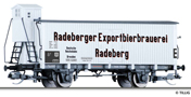 [N�kladn� vozy] &rarr;&nbsp;[Kryt�]&nbsp;&rarr;&nbsp;[2-os� chladic�]&nbsp;&rarr;&nbsp;501721: chladic� v�z b�l� s �edou st�echou „Radeberger“