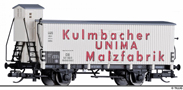 [N�kladn� vozy] &rarr;&nbsp;[Kryt�]&nbsp;&rarr;&nbsp;[2-os� chladic�]&nbsp;&rarr;&nbsp;17391: chlad�c� v�z b�l� s �edou st�echou „UNIMA-Malzfabrik Kulmbach“