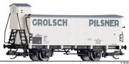 [N�kladn� vozy] &rarr;&nbsp;[Kryt�]&nbsp;&rarr;&nbsp;[2-os� chladic�]&nbsp;&rarr;&nbsp;17920: chlad�c� v�z b�l� s �edou st�echou „Grolsch Pilsner“