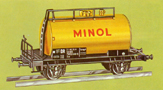 [N�kladn� vozy] &rarr;&nbsp;[Cisternov�]&nbsp;&rarr;&nbsp;[2-os� Z52]&nbsp;&rarr;&nbsp;[0]4410: kotlov� v�z �lut� s logem „MINOL“
