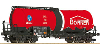 [N�kladn� vozy] &rarr;&nbsp;[Cisternov�]&nbsp;&rarr;&nbsp;[4-os� d�len� s l�vkou]&nbsp;&rarr;&nbsp;37633: cisternov� v�z KVG „B�RNER“
