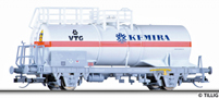 [N�kladn� vozy] &rarr;&nbsp;[Cisternov�]&nbsp;&rarr;&nbsp;[2-os� na chemik�lie]&nbsp;&rarr;&nbsp;14974: cisternov� v�z sv�tle �ed� „Kemira“