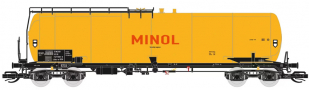[N�kladn� vozy] &rarr;&nbsp;[Cisternov�]&nbsp;&rarr;&nbsp;[Ostatn�]&nbsp;&rarr;&nbsp;120217: kotlov� v�z na lehk� oleje �lut� s pod�lnou l�vkou a s brzda�skou plo�inou „MINOL“