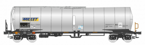 [N�kladn� vozy] &rarr;&nbsp;[Cisternov�]&nbsp;&rarr;&nbsp;[4-os� s l�vkou Zacns, Zacens]&nbsp;&rarr;&nbsp;96200070: kotlov� v�z st��brn� s logem „MILLET“