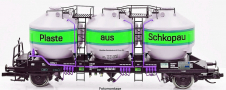 [N�kladn� vozy] &rarr;&nbsp;[Samov�sypn�]&nbsp;&rarr;&nbsp;[2-os� Uc-y]&nbsp;&rarr;&nbsp;NW52114: n�kladn� samov�sypn� v�z na p�epravu plastov�ch granul� „Plaste aus Schkopau“