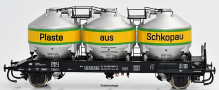 [N�kladn� vozy] &rarr;&nbsp;[Samov�sypn�]&nbsp;&rarr;&nbsp;[2-os� Uc-y]&nbsp;&rarr;&nbsp;NW52115: n�kladn� samov�sypn� v�z na p�epravu plastov�ch granul� „Plaste aus Schkopau“