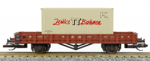 [N�kladn� vozy] &rarr;&nbsp;[N�zkost�nn�]&nbsp;&rarr;&nbsp;[2-os� Rm]&nbsp;&rarr;&nbsp;501798: n�zkost�nn� n�kladn� v�z �ervenohn�d� s kontejnerem „Zeuke TT Bahnen“