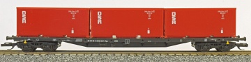 [N�kladn� vozy] &rarr;&nbsp;[N�zkost�nn�]&nbsp;&rarr;&nbsp;[4-os� plo�inov� Rgs]&nbsp;&rarr;&nbsp;15514: n�kladn� plo�inov� v�z �ern� se t�emi kontejnery 20&prime; „DSR“